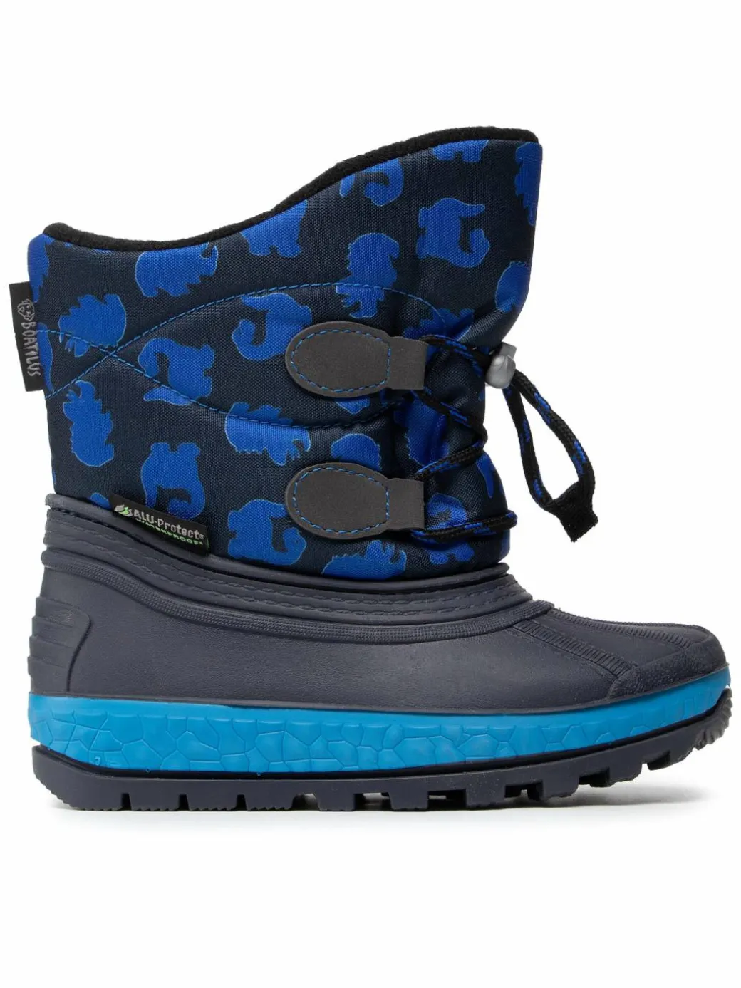 Stivali da neve Youth Joggy Sport Lace NJ09 VAR.17ZT Blu scuro
