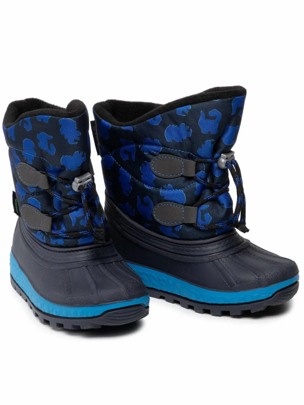 Stivali da neve Youth Joggy Sport Lace NJ09 VAR.17ZT Blu scuro