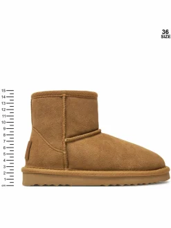 Stivali da neve Yukon NYUKO201Q S Marrone