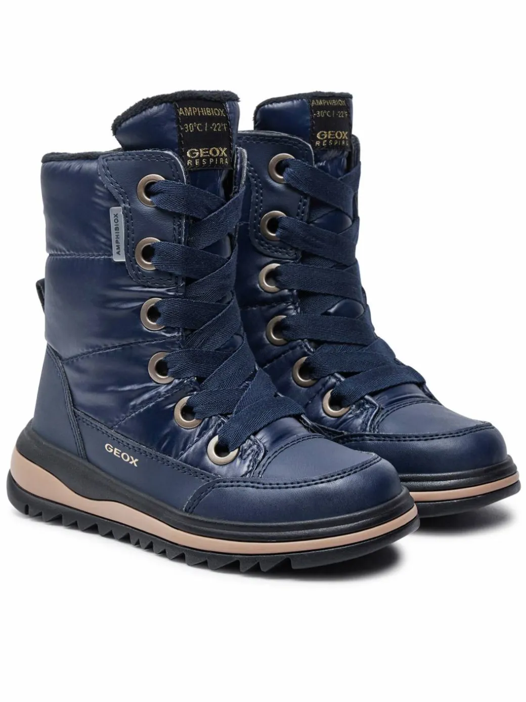 Stivali J Adelhide Girl B Ab J16EWA 0LVBC C4002 M Blu scuro