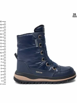 Stivali J Adelhide Girl B Ab J16EWA 0LVBC C4002 M Blu scuro