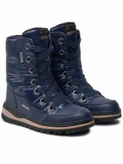 Stivali J Adelhide Girl B Ab J16EWA 0LVBC C4002 S Blu scuro