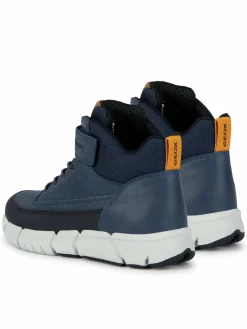 Stivali J Flexyper Boy J369BA 0CLFU C4002 S Blu scuro