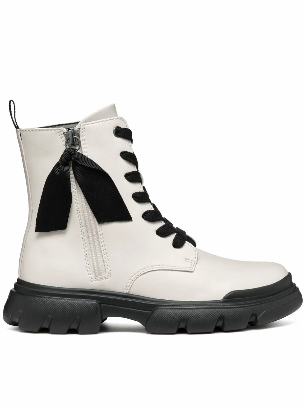 Stivali J Junette Girl J36HVG 000BC C1M9B S Écru