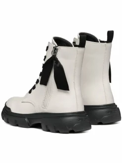 Stivali J Junette Girl J36HVG 000BC C1M9B S Écru