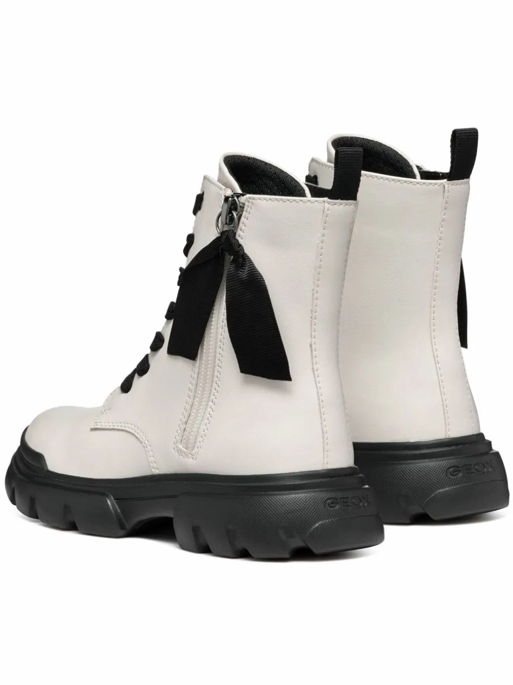 Stivali J Junette Girl J36HVG 000BC C1M9B S Écru