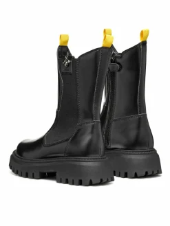 Stivali J Maquinnens Girl J46M6A 0CNNH C9999 S Nero