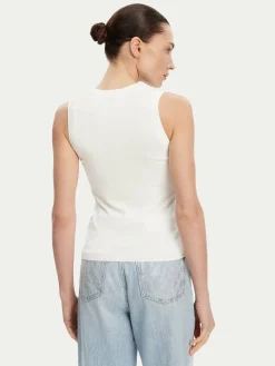 Top FR25ST4003K414R9 Écru Regular Fit