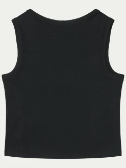 Top J4YI16 KBZP4 Nero Regular Fit