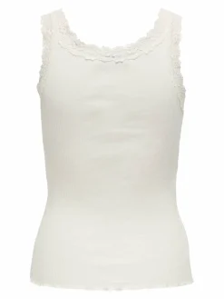 Top Sara 15345994 Crema Slim Fit
