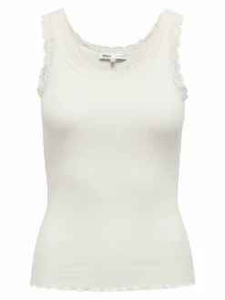 Top Sara 15345994 Crema Slim Fit