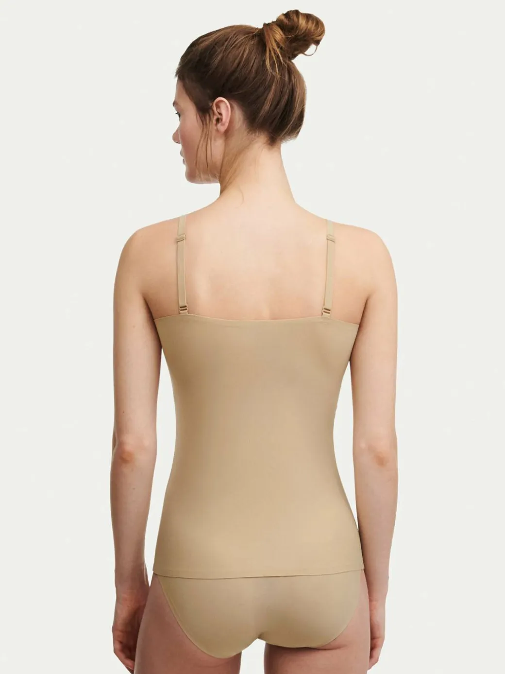 Top Soft Stretch C10620 Beige Slim Fit