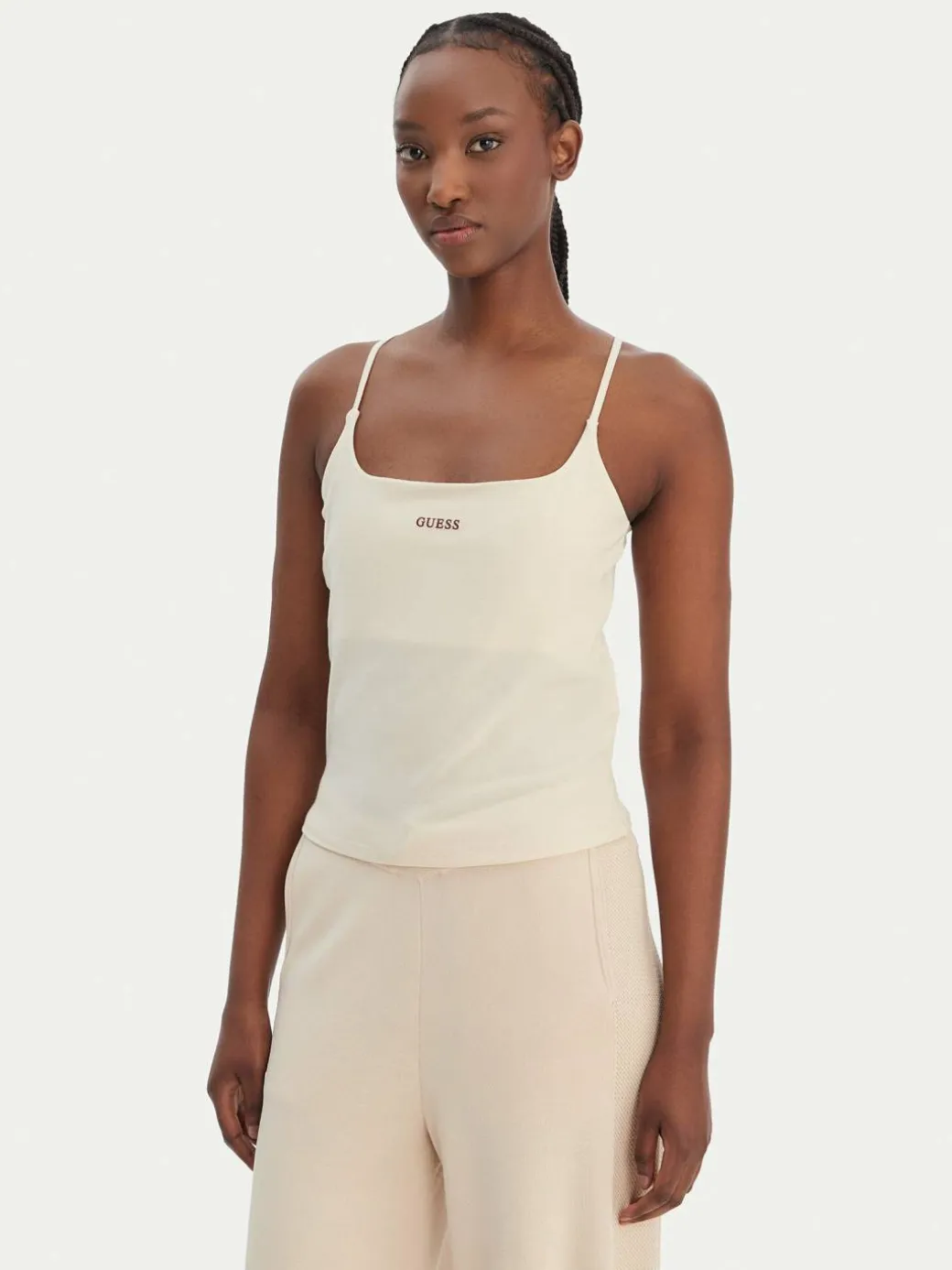 Top V6GP18 K3470 Écru Regular Fit