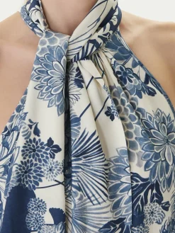 Top W6GHA2 W2463 Blu Regular Fit