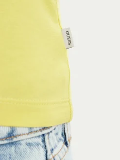 Top W6YP20 K4202 Giallo Slim Fit