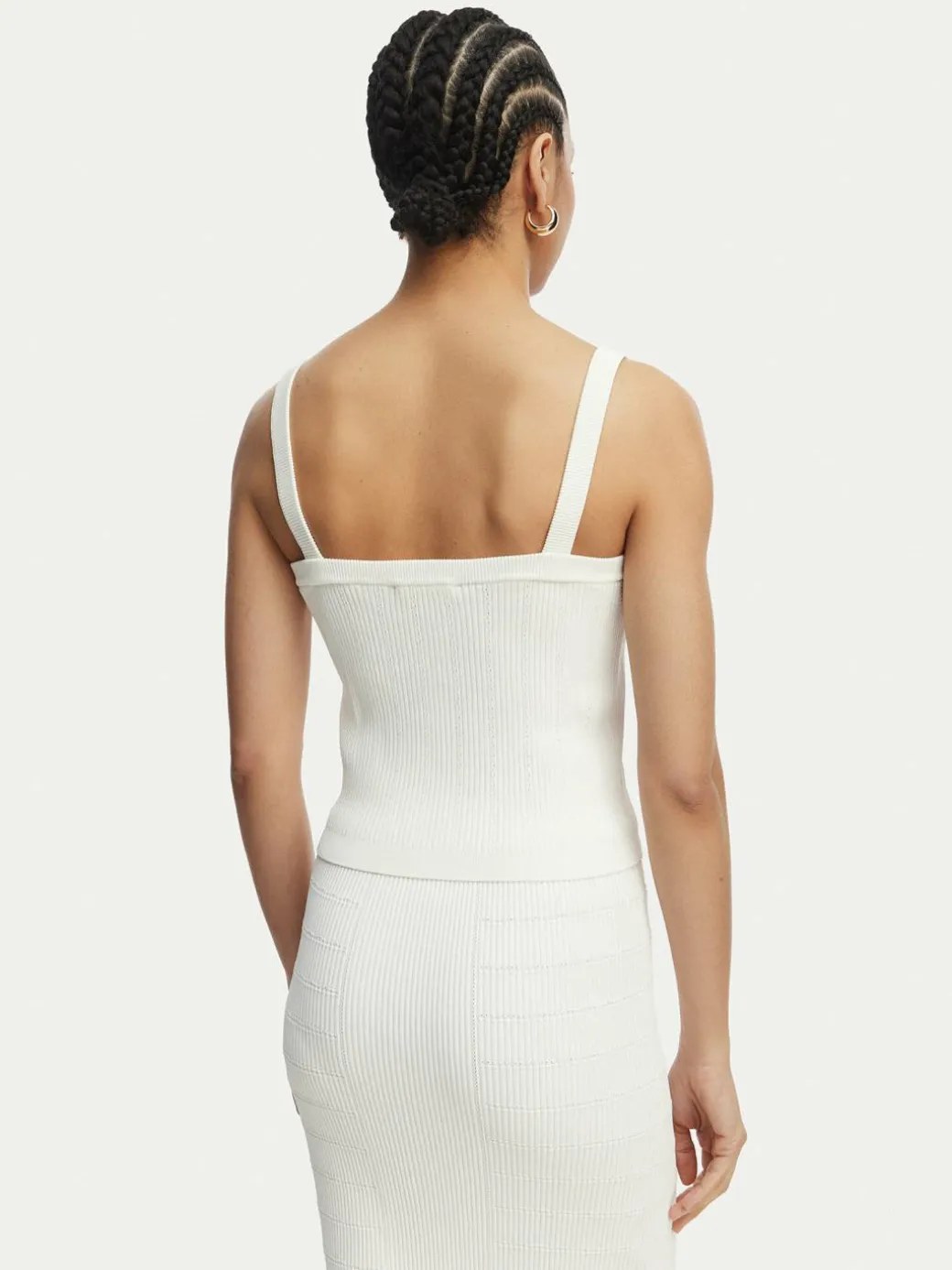 Top W5YR10 Z0130 Bianco Regular Fit