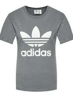 T-shirt adicolor Classics Trefoil GN2903 Grigio Regular Fit