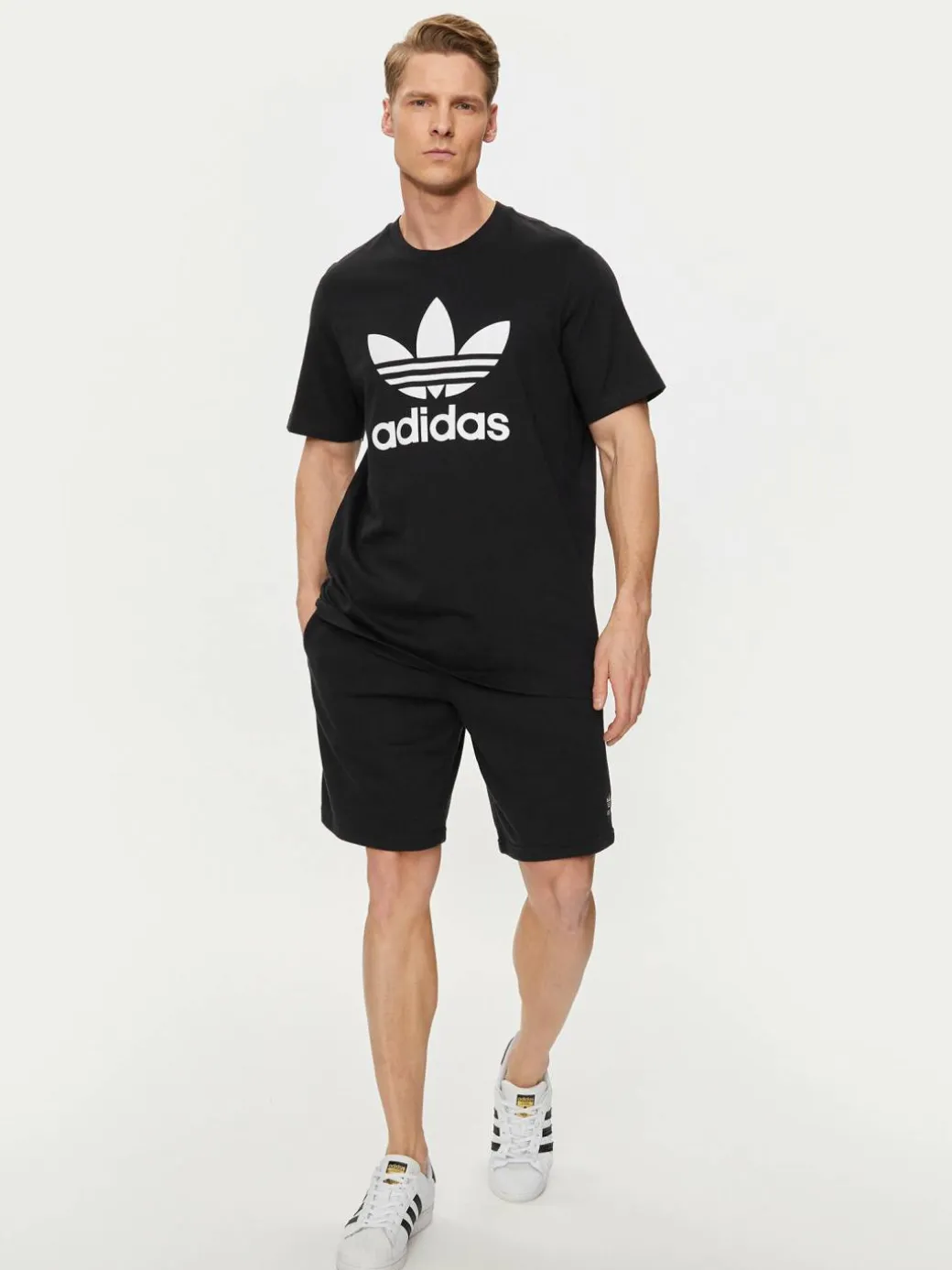 T-shirt Adicolor Classics Trefoil T-Shirt IA4815 Nero Regular Fit