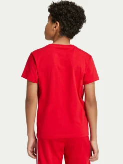 T-shirt adicolor Trefoil IY7423 Rosso Regular Fit
