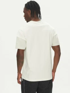 T-shirt ALL SZN Colorblock JJ3679 Bianco Loose Fit