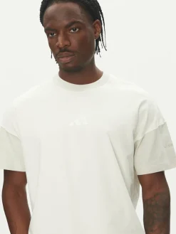 T-shirt ALL SZN Colorblock JJ3679 Bianco Loose Fit