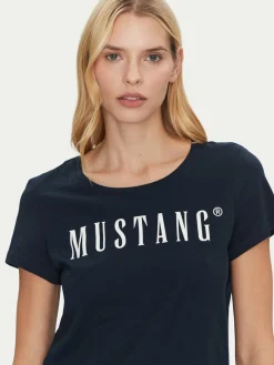 T-shirt Alma 1013933 Blu scuro Regular Fit