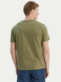 T-shirt Archive Shield 2003199 Verde Regular Fit