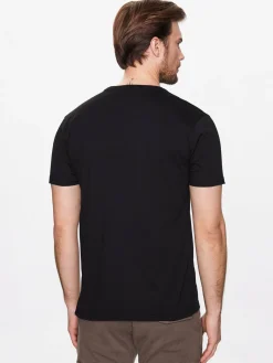 T-shirt Basic 100501RB Nero Regular Fit