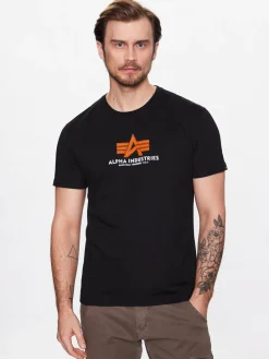 T-shirt Basic 100501RB Nero Regular Fit