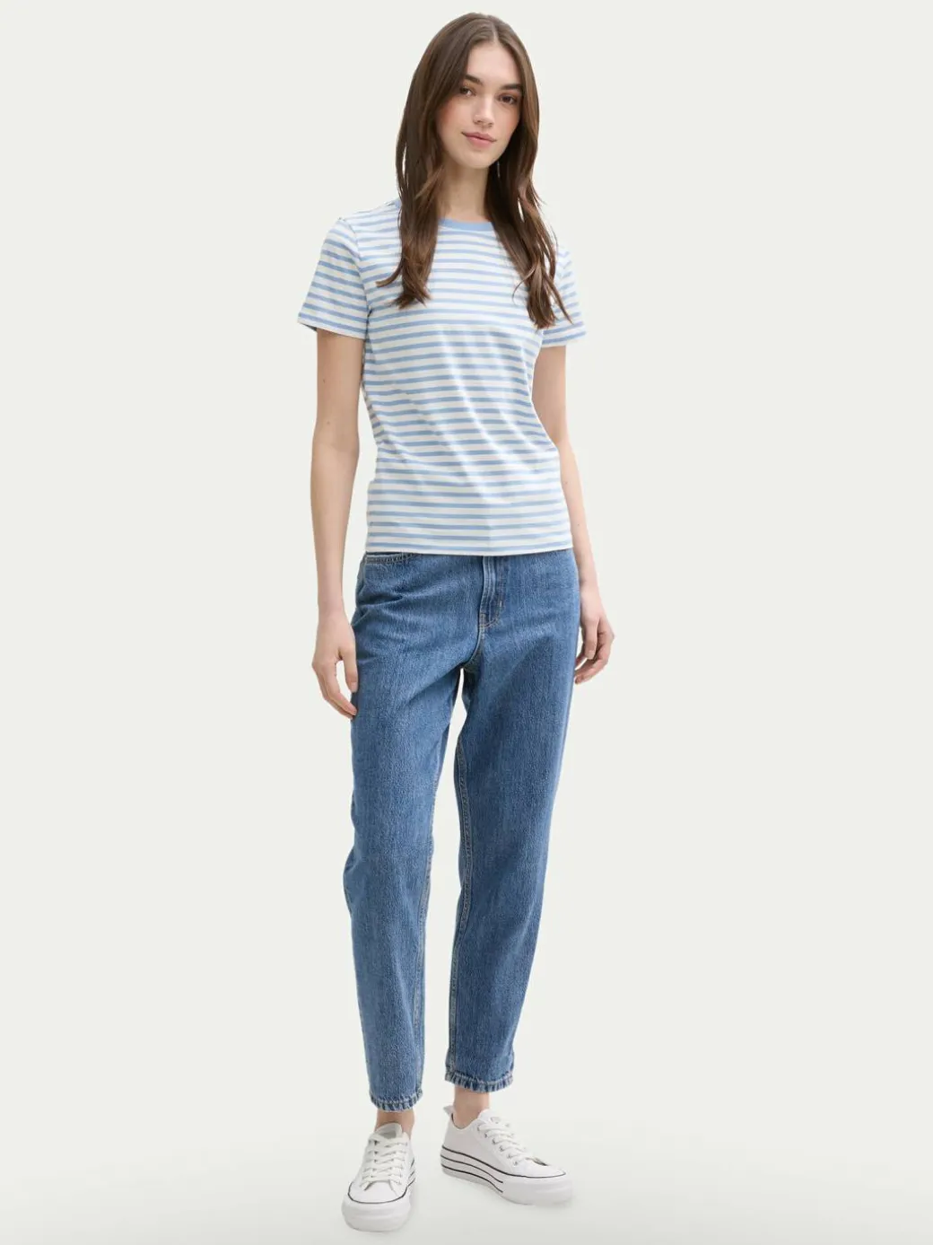 T-shirt 1035867 Blu Boxy Fit