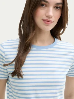 T-shirt 1035867 Blu Boxy Fit
