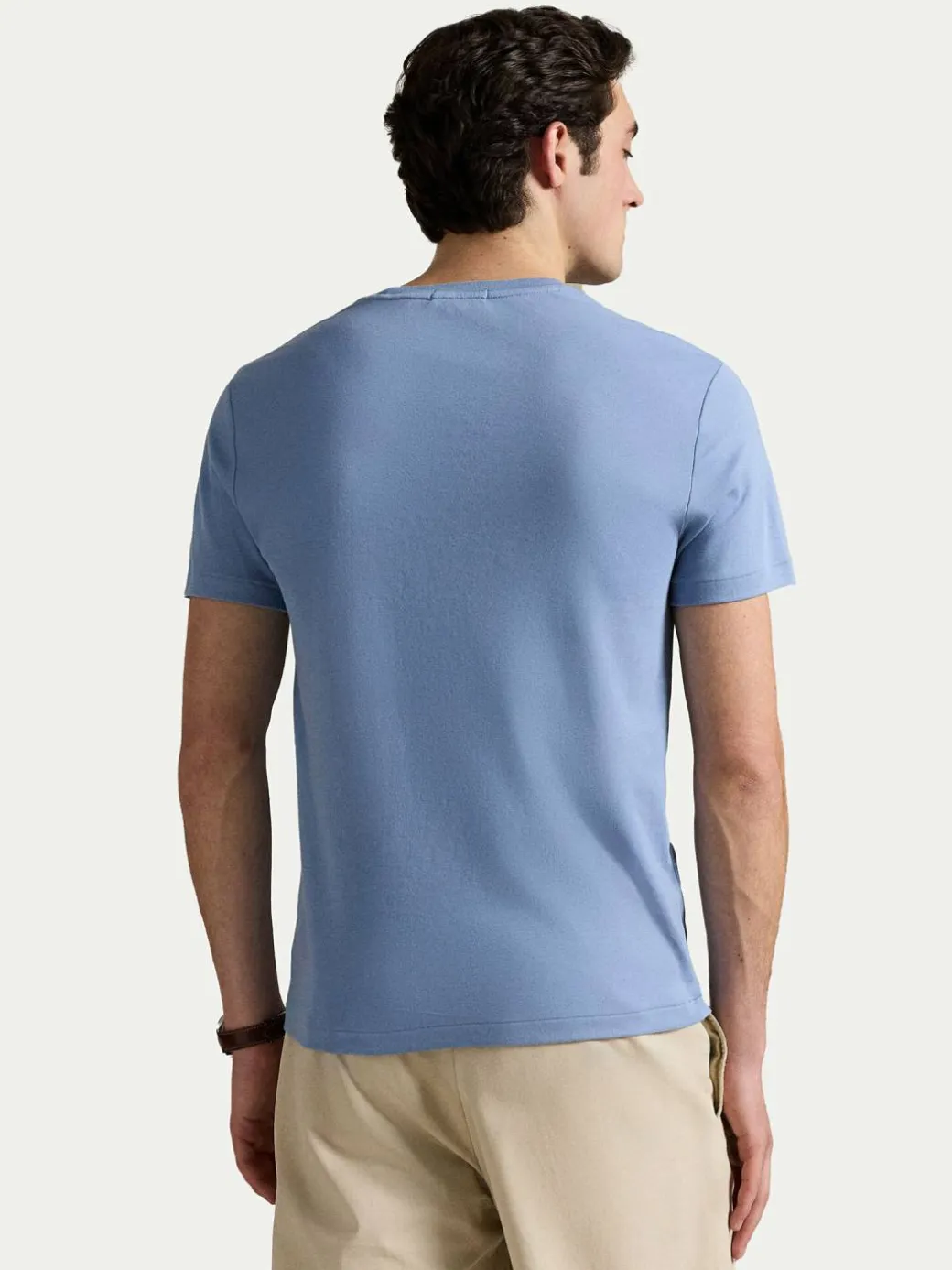 T-shirt 710740727095 Blu Custom Slim Fit