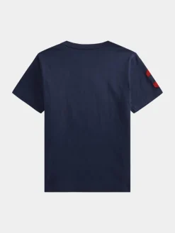 T-shirt 323832907039 Blu scuro Regular Fit