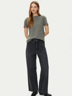 T-shirt Brandy 27033185 Grigio Slim Fit