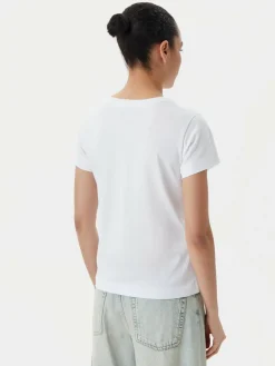 T-shirt Bussolotto 100373 A2OG Bianco Regular Fit