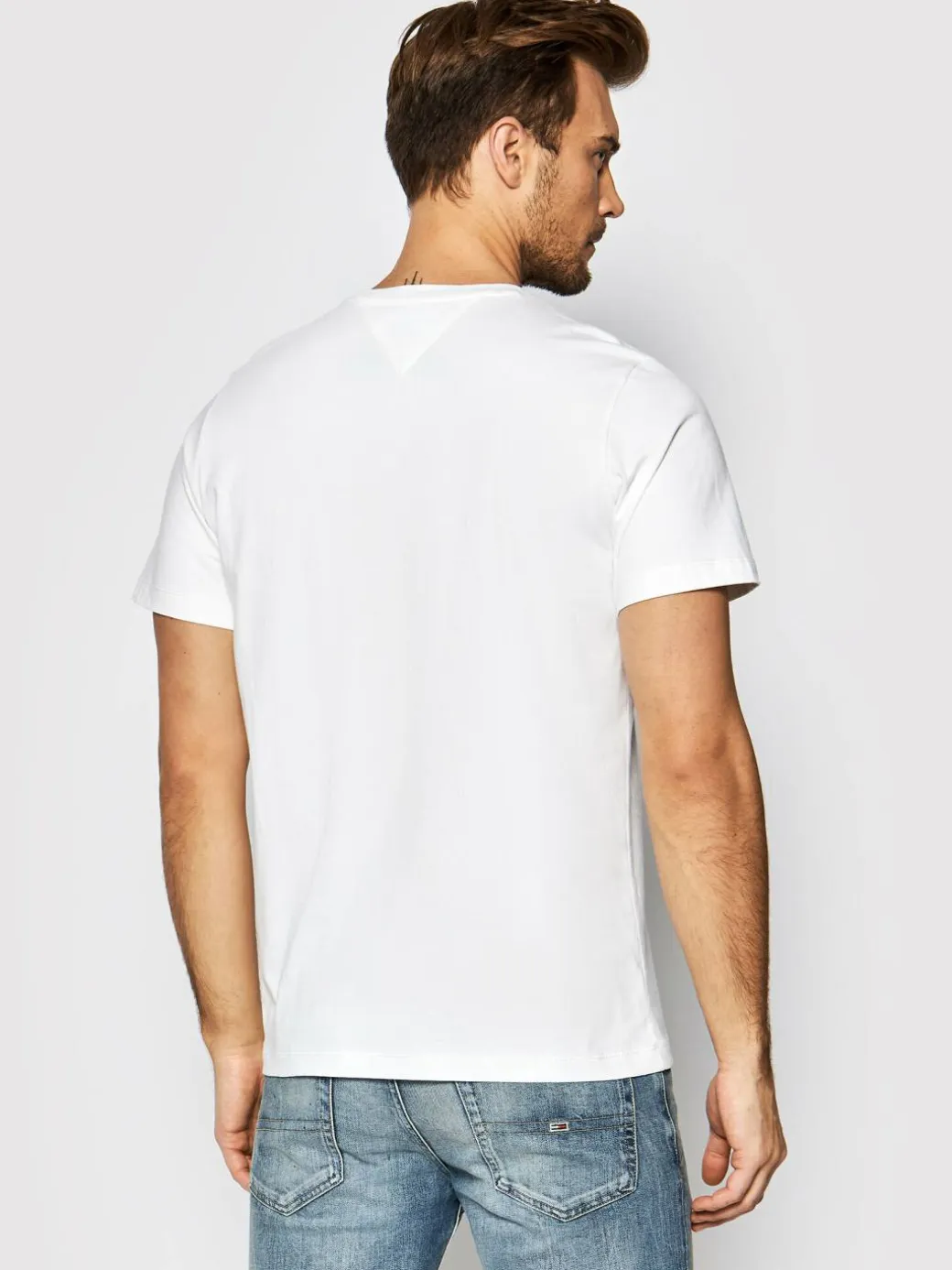 T-shirt Classic DM0DM09598 Bianco Regular Fit