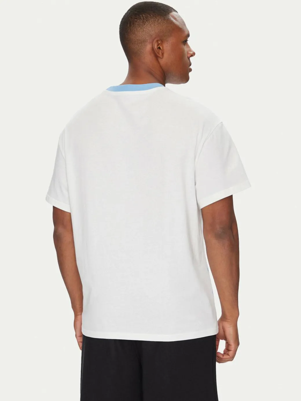 T-shirt CWC Hoops x Man City 631695 Bianco Regular Fit