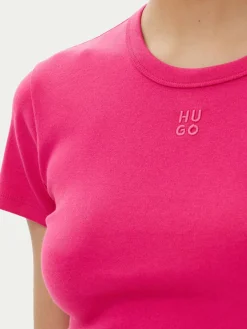 T-shirt Delanor 50512000 Rosa Slim Fit