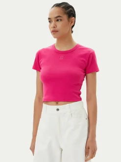 T-shirt Delanor 50512000 Rosa Slim Fit