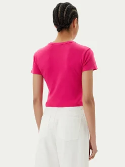 T-shirt Delanor 50512000 Rosa Slim Fit