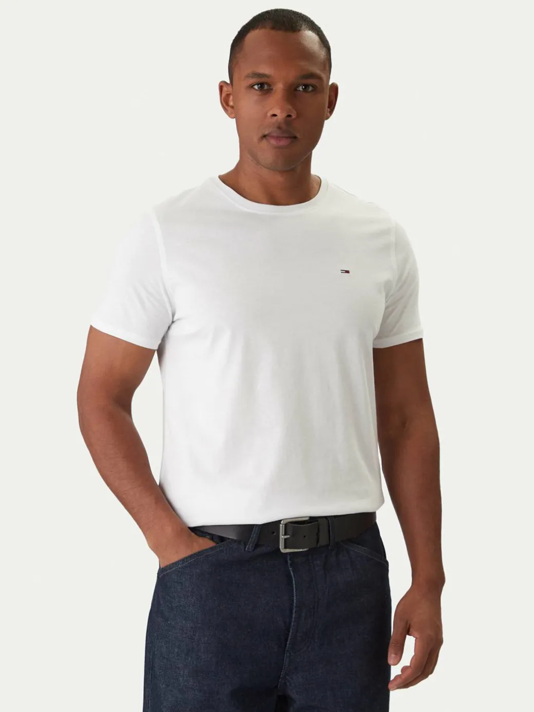 T-shirt DM0DM04411 Bianco Slim Fit
