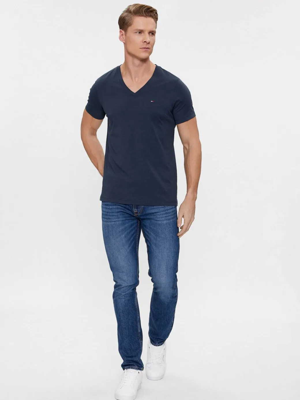 T-shirt DM0DM04410 Blu scuro Regular Fit