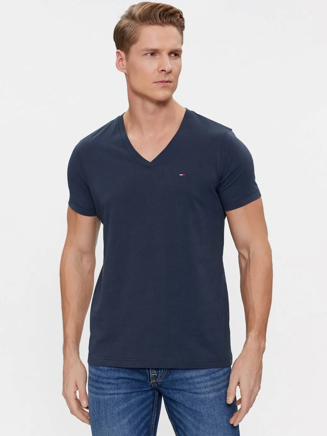 T-shirt DM0DM04410 Blu scuro Regular Fit