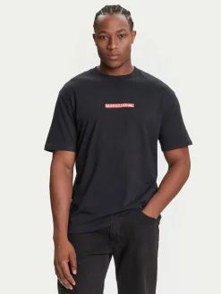 T-shirt Dna Clicker Tee EQYZT08207 Nero Comfort Fit