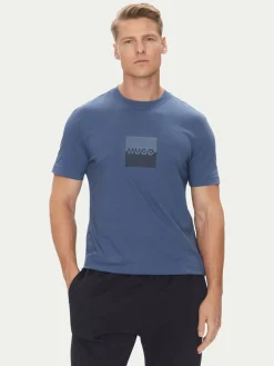 T-shirt Dusplit 50542784 Blu Regular Fit