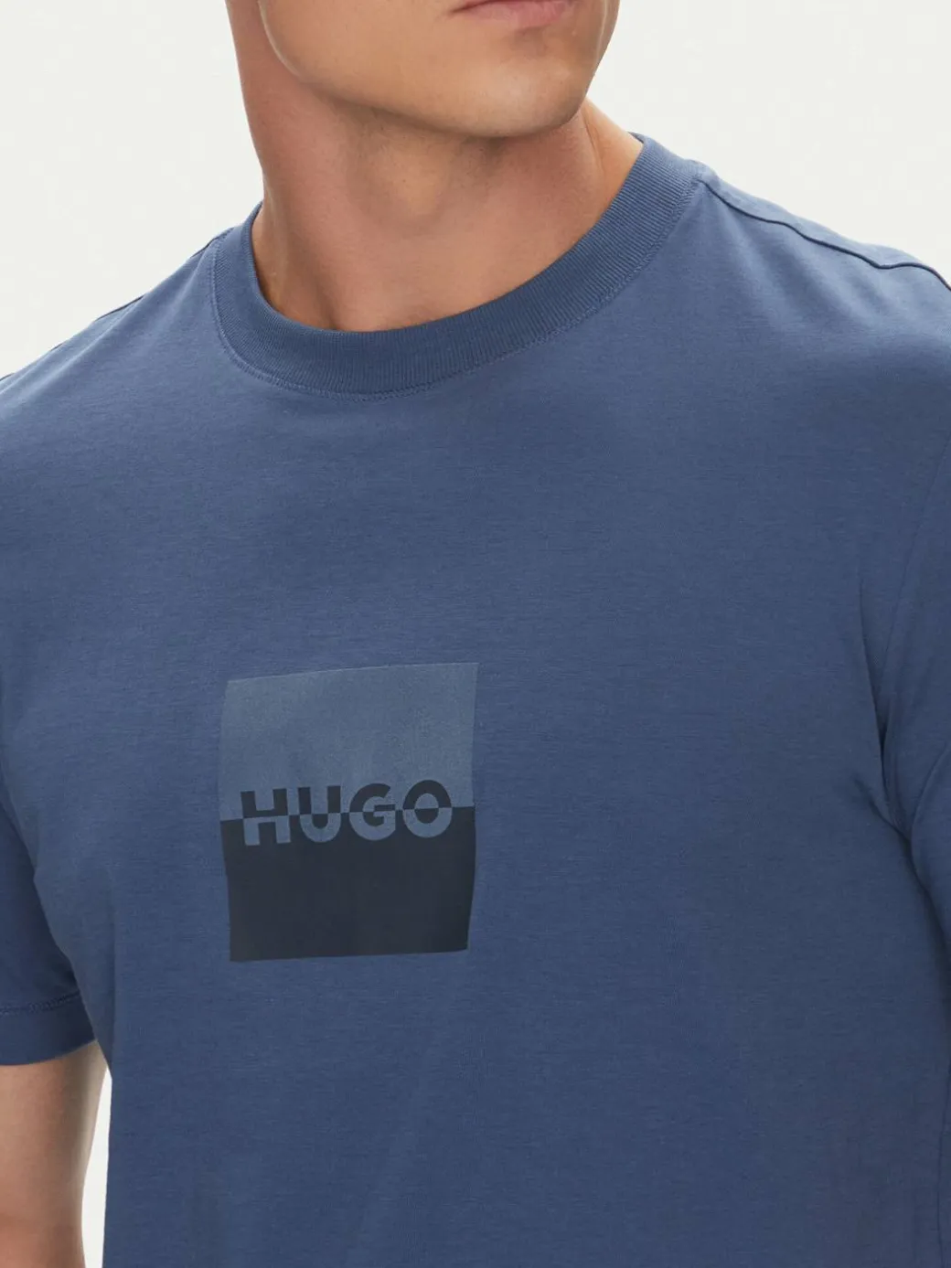 T-shirt Dusplit 50542784 Blu Regular Fit