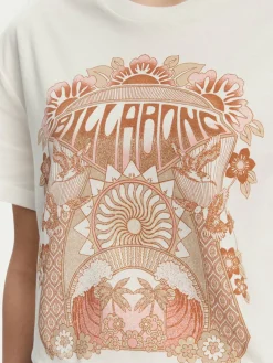 T-shirt EBJZT00424 Bianco Relaxed Fit