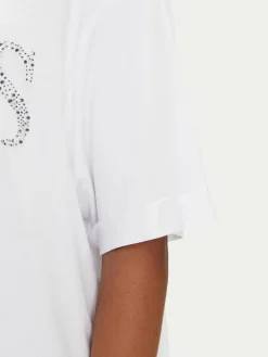 T-shirt E5GI07 K68D2 Bianco Regular Fit