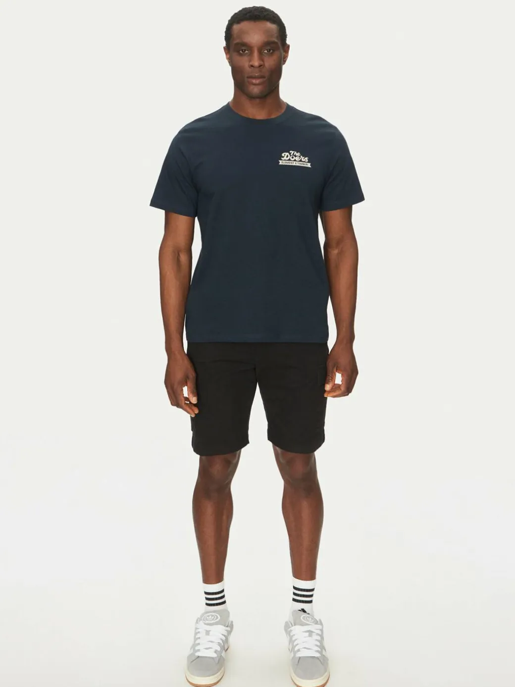 T-shirt ELYZT00520 Blu scuro Regular Fit
