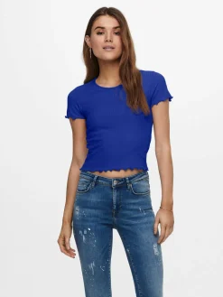 T-shirt Emma 15201206 Blu Regular Fit